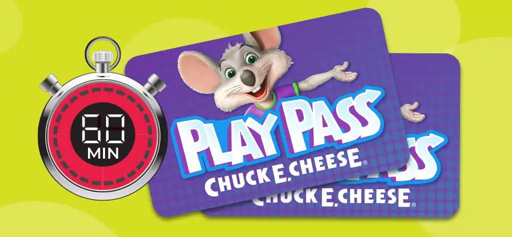 (2) 60-Minute All You Can Play Cards